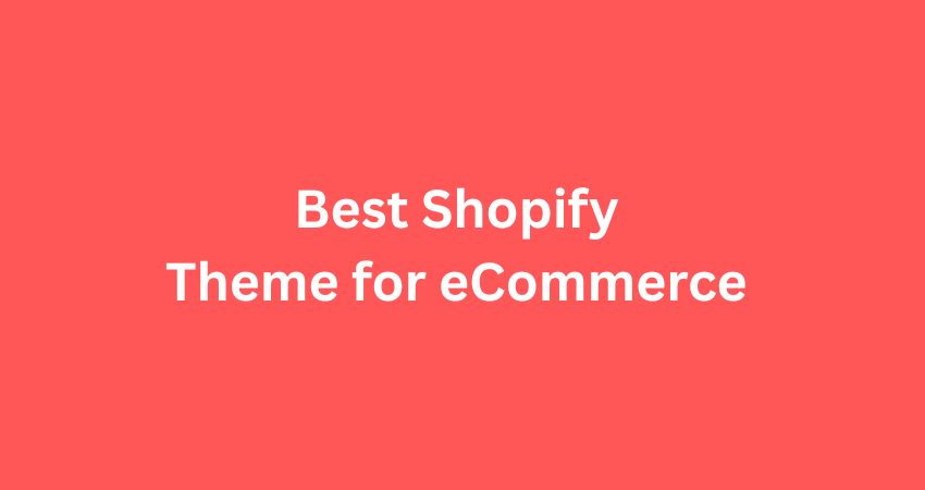 best Shopify theme for eCommerce